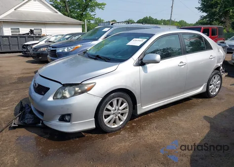 2010 Toyota Corolla S z USA, uszkodzony, nr VIN 1NXBU4EE0AZ315704